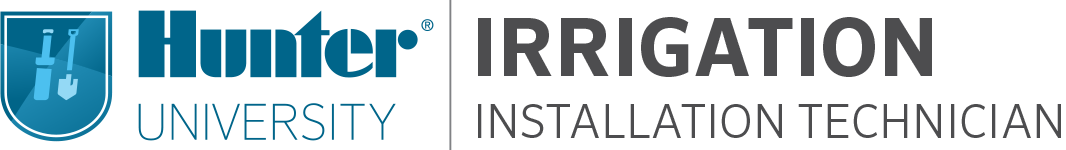 Hunter Irrigation Installation Technician